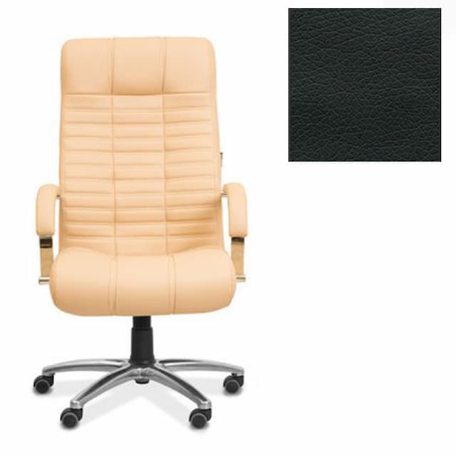 Кресло Юнитекс Атлант X для руководителя экокожа премиум черная CN1114