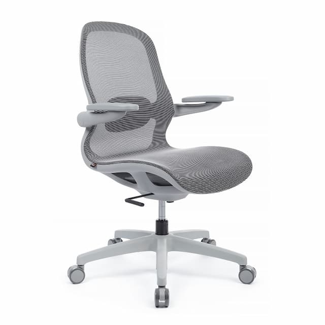 Кресло RV DESIGN Miller (YSJ-300) серый пластик / серая сетка