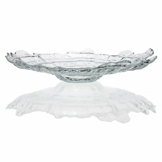 Блюдо ARDACAM Mushroom ARD 6706.1 d 38,5 см h 8,5 см (стекло, прозрачное)