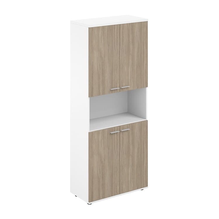 Шкаф высокий с нишей Norden Сигма SG.861.WH.OD.OD