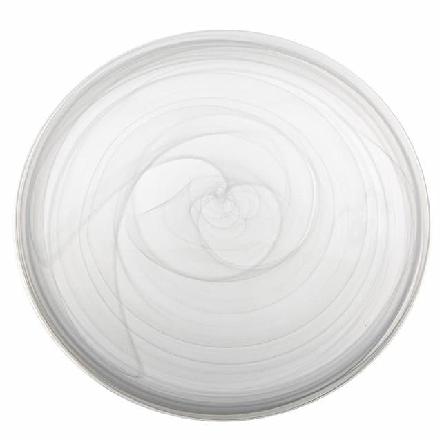 Тарелка ARDACAM Solar ARD 1835.2 d 33 см h 2 см (стекло, цвет / декор белый)