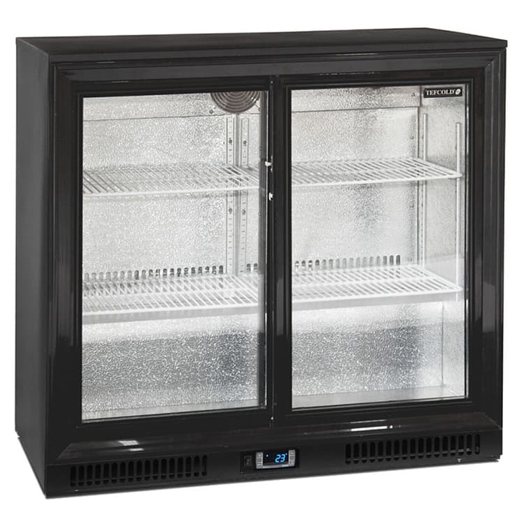 Шкаф холодильный TEFCOLD DB201H барный (черный)