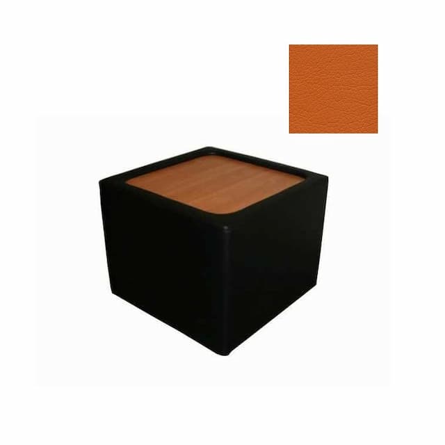 Столик журнальный Юнитекс ЮНОНА U/s/cn1120 экокожа премиум / оранжевая