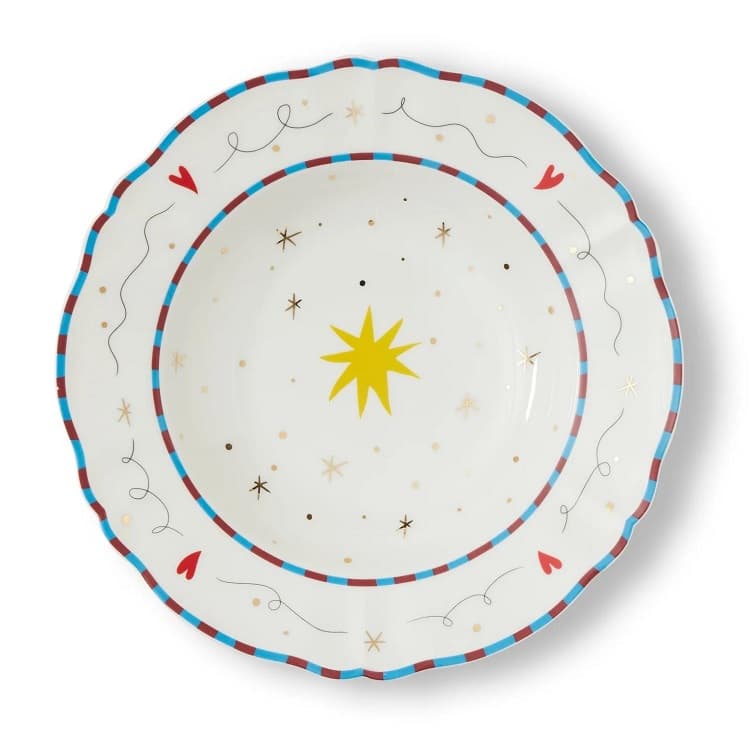 Тарелка глубокая Ø 23 см Bitossi Il Frutto Della Passione PAN01042 Stella