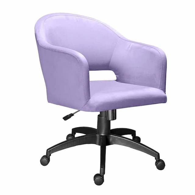 Кресло для персонала Мирэй Комфорт PL Паук (розовый) пиастра, топ-ган, Velutto экокожа Oregon