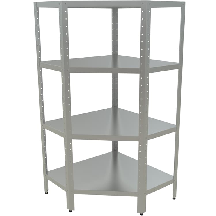 Стеллаж кухонный угловой КОБОР СКУ-5/4-90/100/430