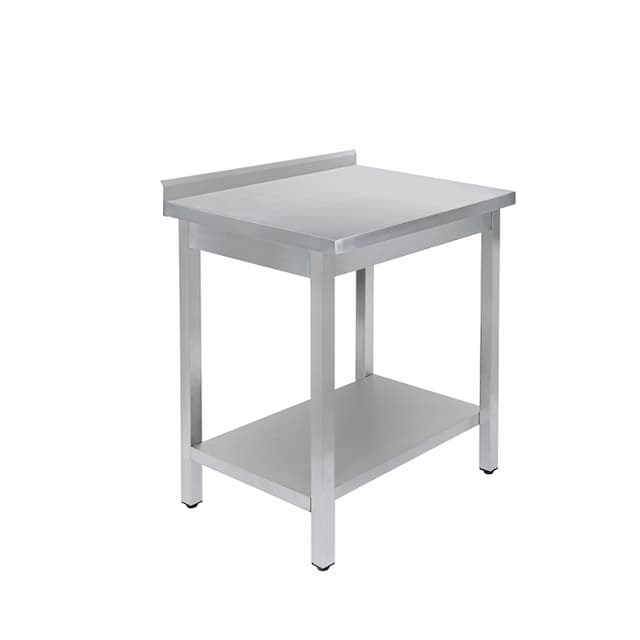 Стол универсальный Luxstahl СПУ-6/7 со сплошной полкой нерж