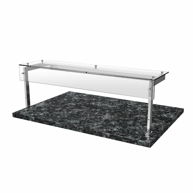 Полка г - тип/ 1250 с узким стеклом (0,016 квт/220в) Челябторгтехника ЧТТС0000011976