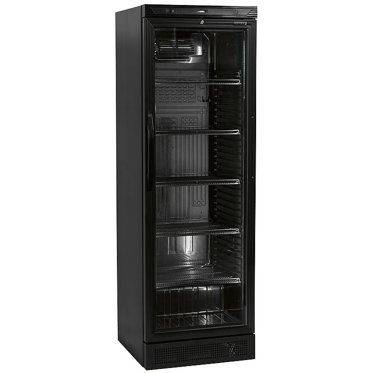 Шкаф холодильный со стеклом TEFCOLD CEV425 BLACK